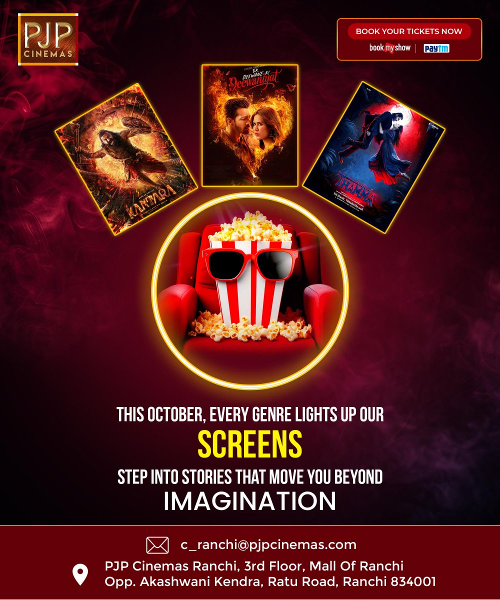 PJP Cinemas Ranchi tweet media