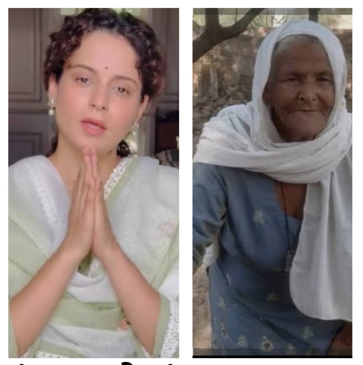 Tractor2twitr_P's tweet image. Kangana Ranaut has apologized to Bibi Mahinder Kaur for insulting her during #FarmersProtest, when she tweeted that ‘women like her are available for ₹100 to join protests.’
We salute courage and determination of Bibi Mahinder Kaur, who fought relentlessly for nearly half a…