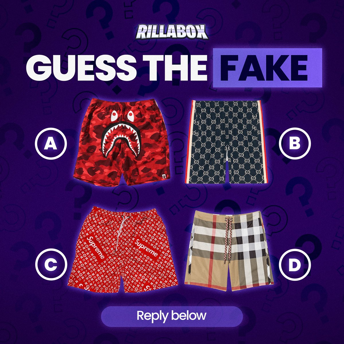 RillaBox's tweet image. Only a few will be able to tell the fake...

Drop your guesses below to win $5👇