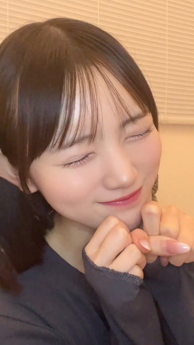 可愛すぎて余計に熱上がるって…😇
 #真鍋凪咲