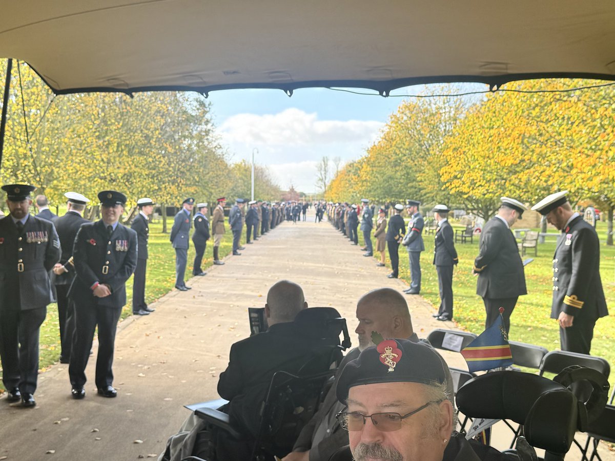 Serving LGBT personnel are lining the route the King will walk along.