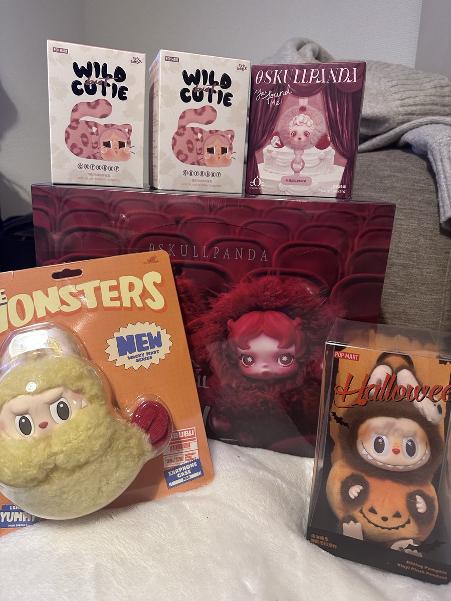 お譲りだったり友達が買ってきてくれたり
大事にします꙳⋆⸜(´˘`𓐍) ⸝ꔛ♡