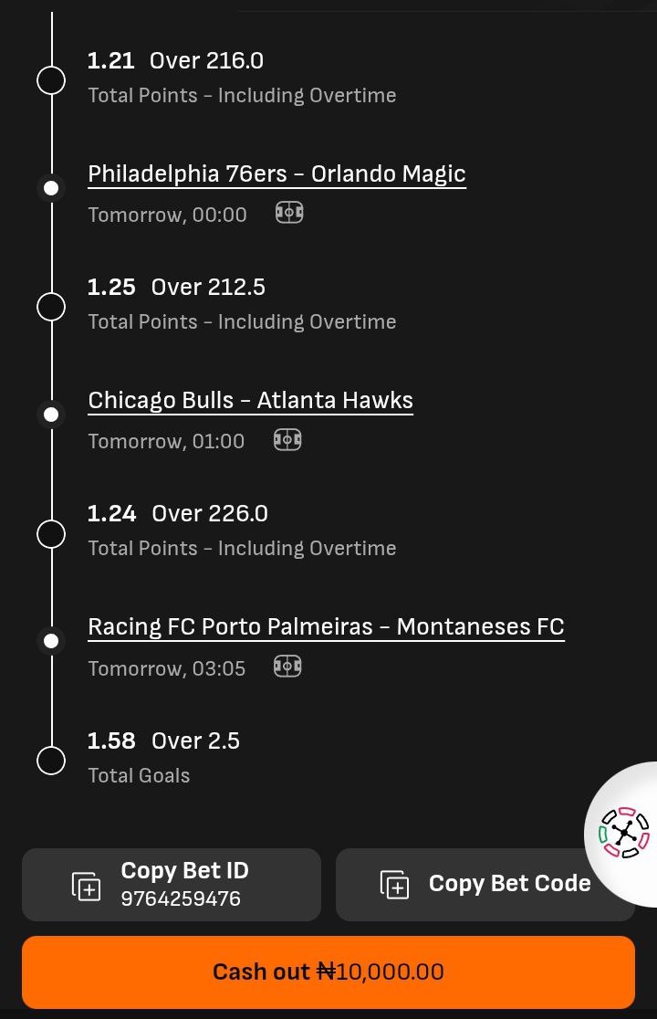 Timmyofdelta's tweet image. 1k mega odds on LiveScore 
Bet code 👉m4xsv
PLAY/EDIT/WIN
Register here and make a deposit using my referral link - livescorebet.com/ng/dl/home?bta…
Promocode 👉 Timmy4real