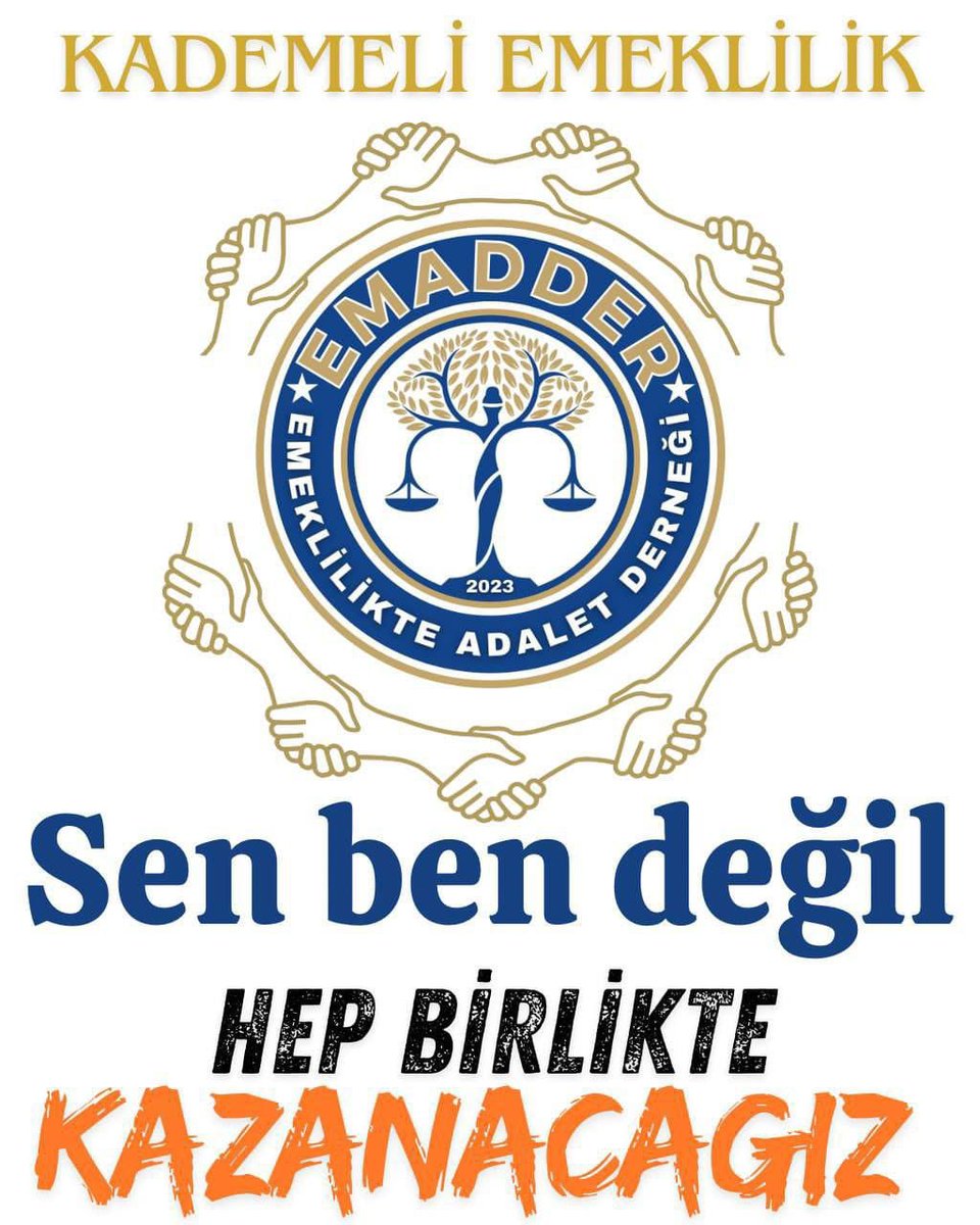 Geç gelen adalet adalet değildir.
#MeclisKademeyjGetir
<a href="/EmadDernegi/">EMEKLİLİKTE ADALET DERNEĞİ ⚖️</a>
<a href="/isikhanvedat/">Prof. Dr. Vedat Işıkhan</a>