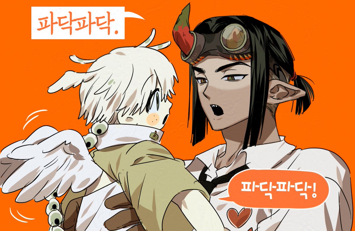 갤러리 구경하다가 좋아했던 녹차 광고 팬아트 발견함