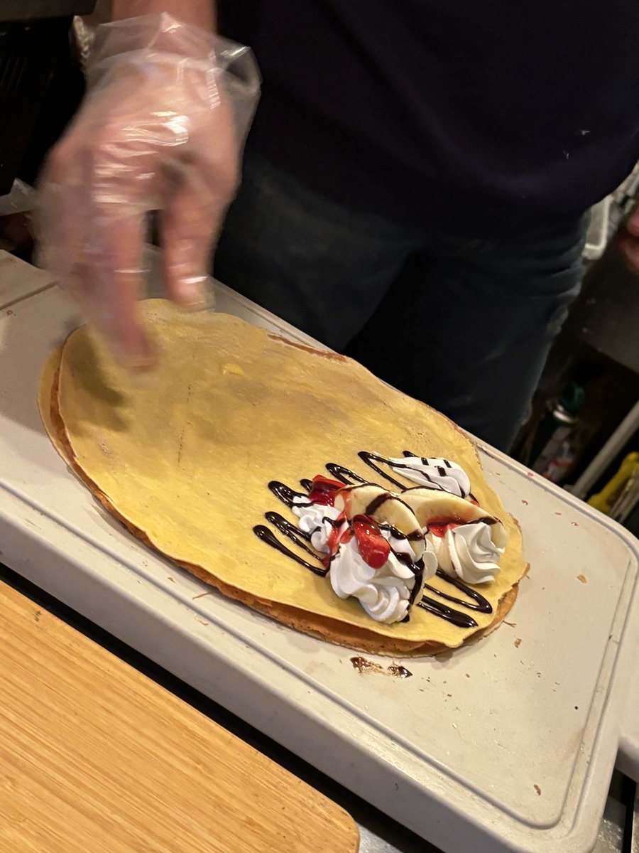 クレープは膝に良いと聞いたので。。
新規開拓！！超絶美味🥺✨