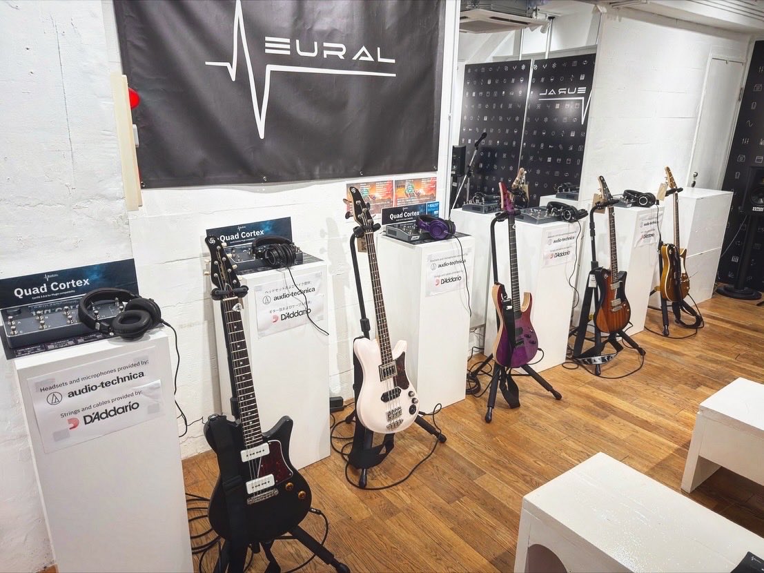oopegg's tweet image. Neural DSPのポップアップストア。多くの方にお越しいただき、大盛況のイベントとなりました。協力いただきました関係者の皆様、参加してくださった皆様、本当にありがとうございました🎸

@NeuralDSP @NeuraldspJapan @DaddarioandCo @AudioTechnicaJP @lprdrband @ZackAuslander Jack Gardiner etc.