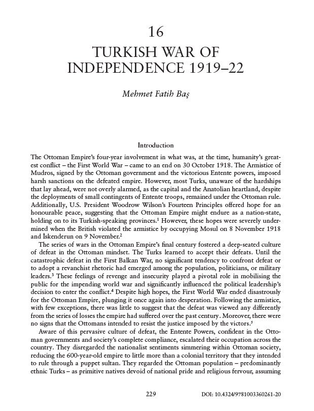 New publication: 
The Routledge Handbook of Modern Turkish History, ed. <a href="/mesutuyar10/">mesut uyar 🇹🇷🇦🇺🎖</a> and Edward J. Erickson, 2025