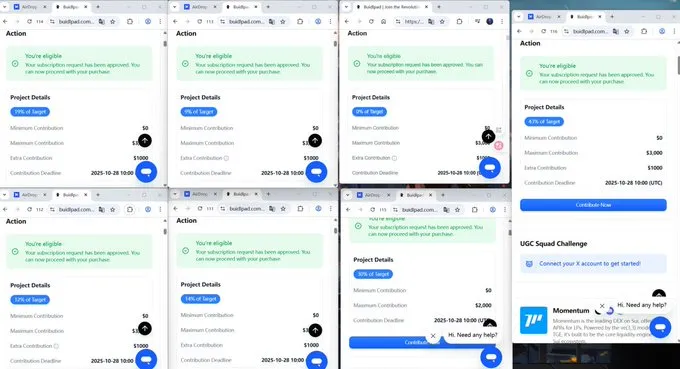 What do you think about this? This is how you fight bots. I added 3k2$ LP but it is not eligible while bots are eligible. It is no different from Alpha Binance, adding captcha against bots but only against real users. 🤡

<a href="/MMTFinance/">MomentumⓂ️Ⓜ️T</a> <a href="/buidlpad/">Buidlpad</a> #bot