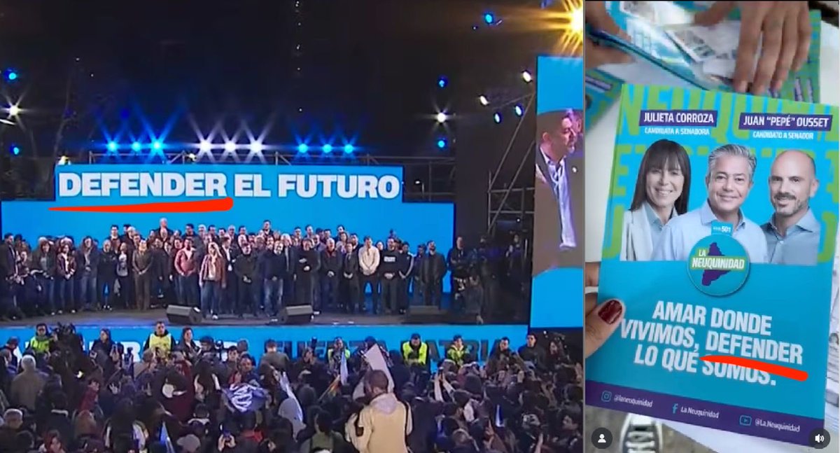 Los argentinos y los neuquinos no queremos más que nos defiendan de la #Libertad, el progreso y la integración con el mundo desarrollado (que es capitalista 💰, no socialista 🧟‍♂️).

Ayer el tablero cambió y los “defensores de modelos derrotistas” no serán de la partida.

<a href="/JMilei/">Javier Milei</a>