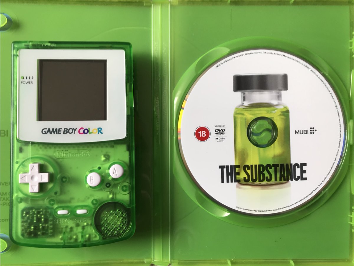 bartdekool's tweet image. My modded Game Boy Colour The Substance edition