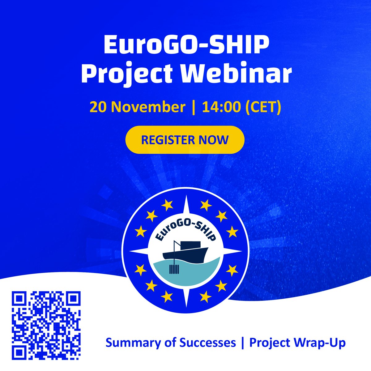 EuroGO_SHIP's tweet photo. @EuroGO_SHIP is wrapping up its 3 year project journey; Learn about its highlights &amp; successes in this free webinar
#oceanography #hydrography #science #DataScience #webinar @HorizonEU 

https://t.co/ikuFPXwqyk https://t.co/ALH7fzUGW6