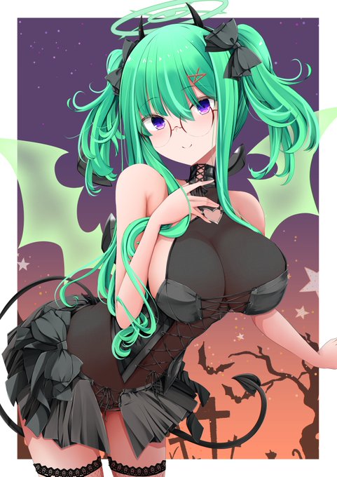 ハロウィン👿💚
#利巧展覧会 