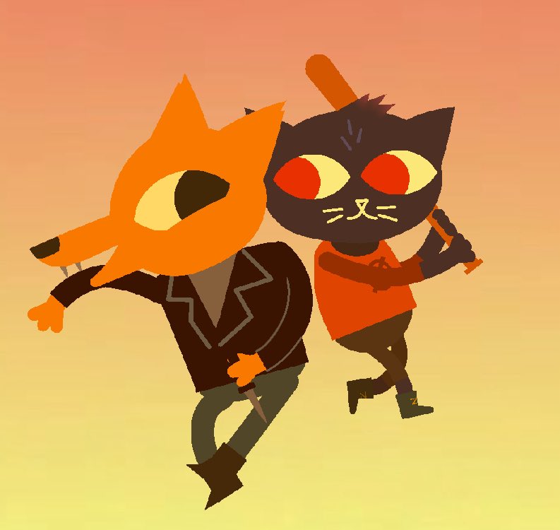 mason16874's tweet image. Here it is in game form #Maetober #nightinthewoods #nitw