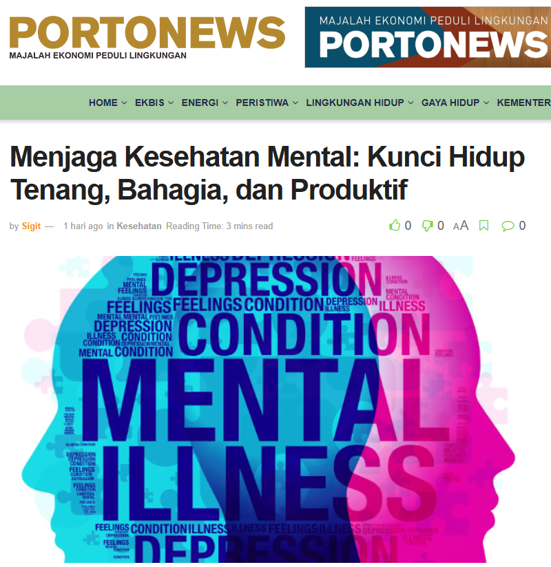 portonewsonline's tweet photo. Ketika kesehatan mental terganggu, dampaknya tidak hanya terasa pada suasana hati, tetapi juga pada kemampuan berpikir dan pengendalian emosi. Kondisi ini bisa memicu perilaku yang merugikan diri sendiri maupun orang lain.https://t.co/fZoVAk2RzD #fypシ゚viral https://t.co/o9k3XFIRXx