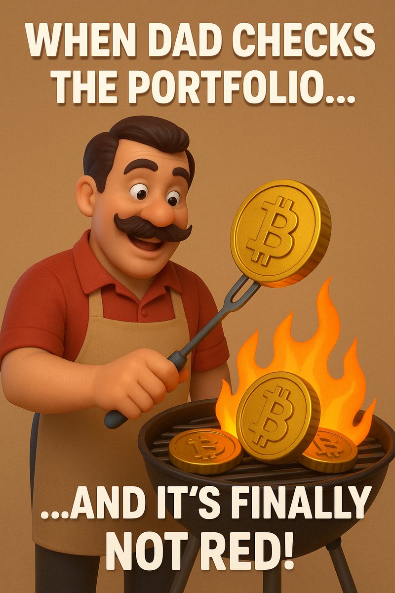 popeofsolana's tweet photo. My entry for the #DadcoinContest
POV: dad checks the portfolio, and it's not red this time 😂
@TheDadcoinSol
CA: HBT97FrMqFAeLmJMG2RxxgEzwN7fPTh3wyH43wpUtREV https://t.co/OLJGPFIyUO