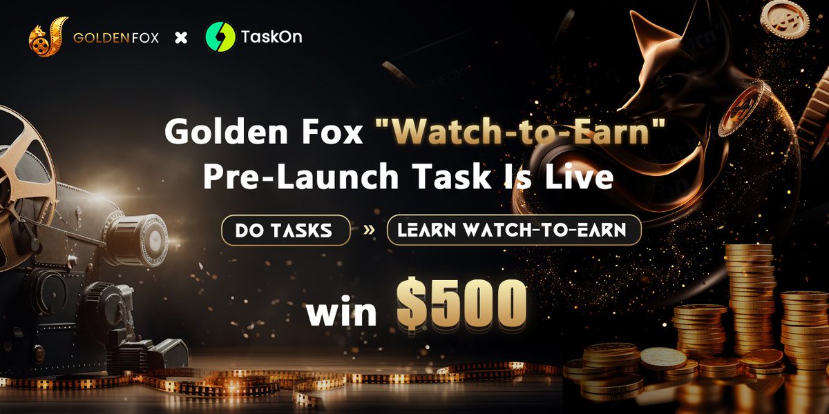 GoldFox_global's tweet image. Golden Fox Launches “Watch-to-Earn” — Win $500 in Rewards!
Golden Fox — the world’s first RWA-driven Web3 short drama and short-video traffic platform.
 We’re redefining how value flows in the entertainment industry — turning film IPs into liquid on-chain assets, where viewers,…