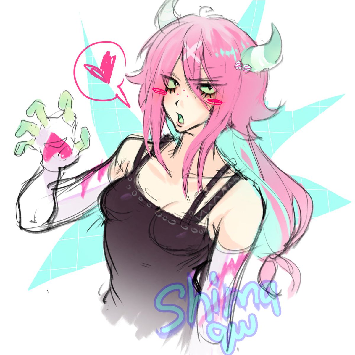 shima_qw's tweet photo. Gift yeey
#art https://t.co/pHSGwhd7q9