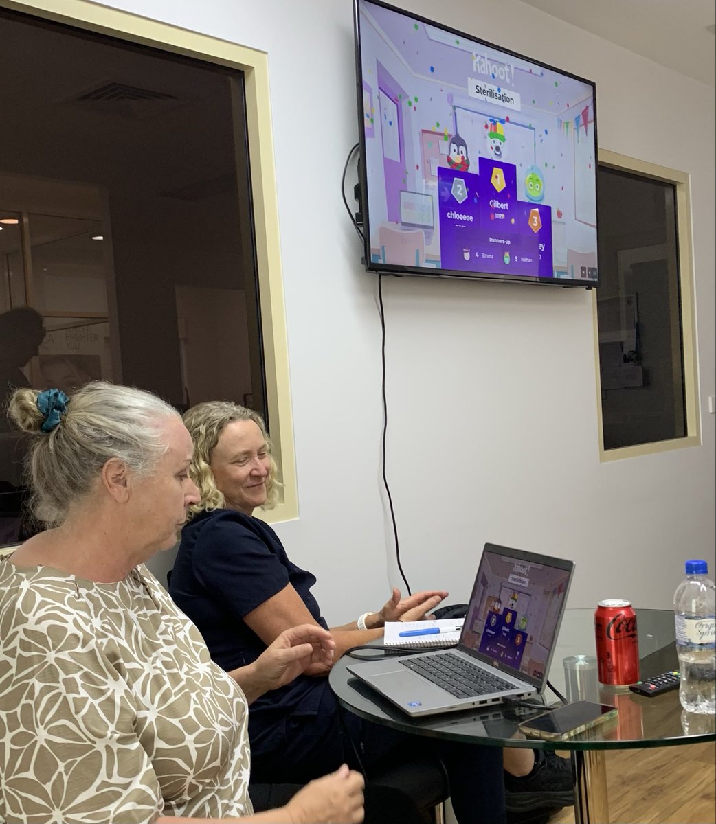 Team training session at Beaconsfield Dental. 
Many thanks to C and L Dental.
Beaconsfield Dental team updating their infection control and cultural inclusion with a team training session.
Everyone had fun with the Kahoot quiz.
We also brushed up on our hand hygiene training.
