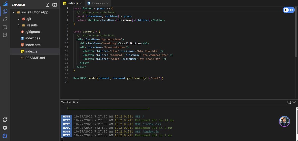sourav_02002's tweet image. Coding  Questions feels Easy to Solve , Components In React Js is Not a Difficult topic !
@nxtwave_tech 
@rahulattuluri 
#backenddevloper 
#Coding #FullStackDeveloper