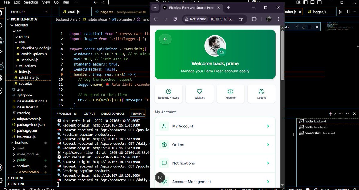 prime_codes001's tweet image. GM! It’s been a while since my last update — I’ve been heads-down coding and refining projects. Excited to share the improvements soon.
by the way...how does this design looks?
— Prime Codes
#buildinpublic #webdev #typescript #nextjs #reactjs #devlife