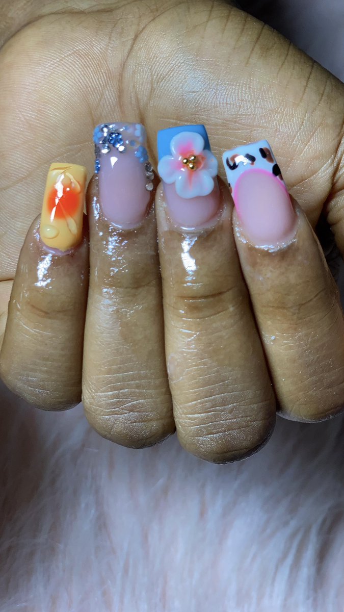 everythingtiana's tweet image. I&apos;m really trying to bring my skills to this girls, please make it easy for me ❤️❤️😭😭😭. 
#tiananaildit #thebig3