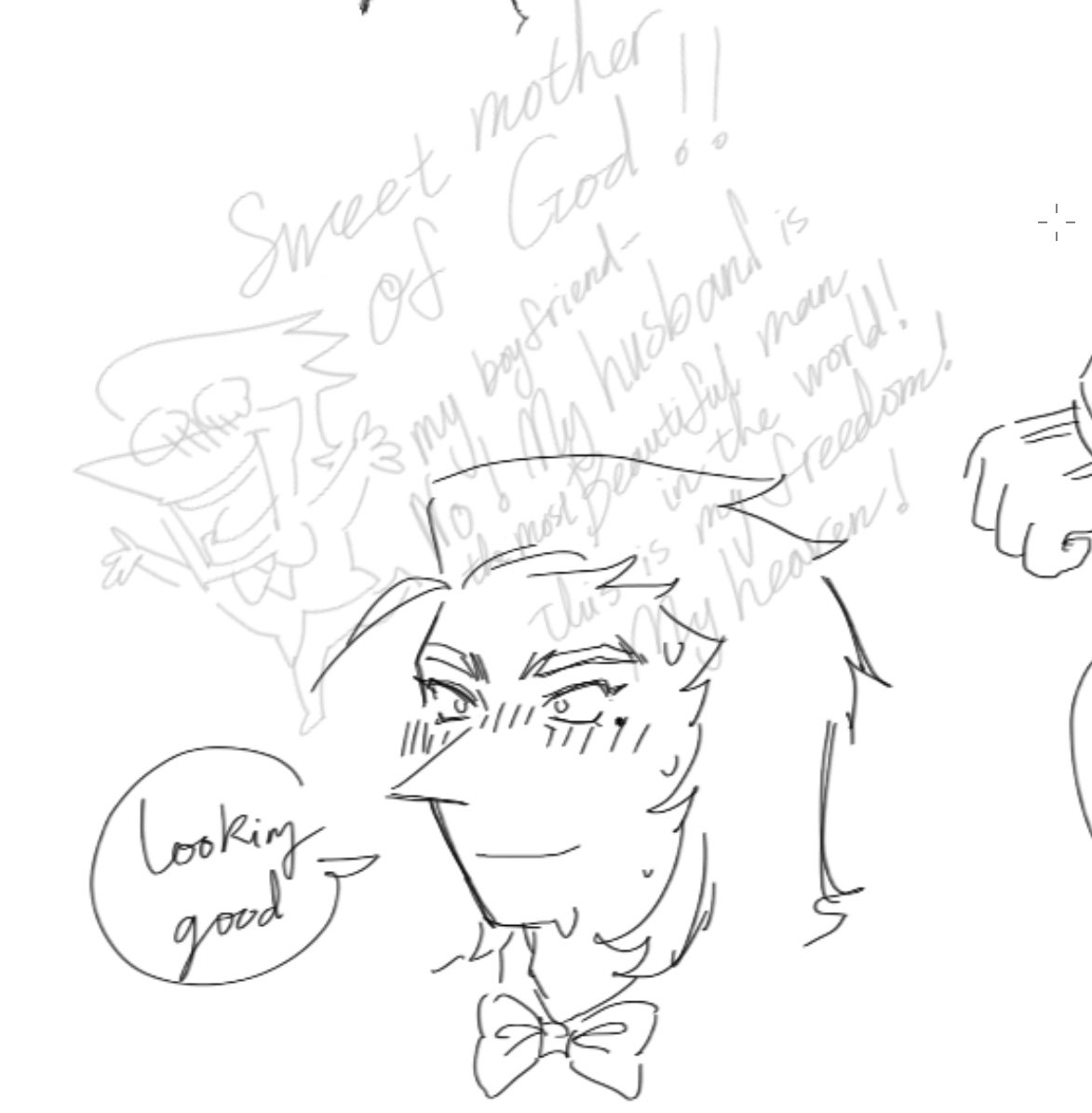 tenna took him home and they lived happily ever after both alive and happy and happy and wedded and happy did I mention happy
#spamtenna