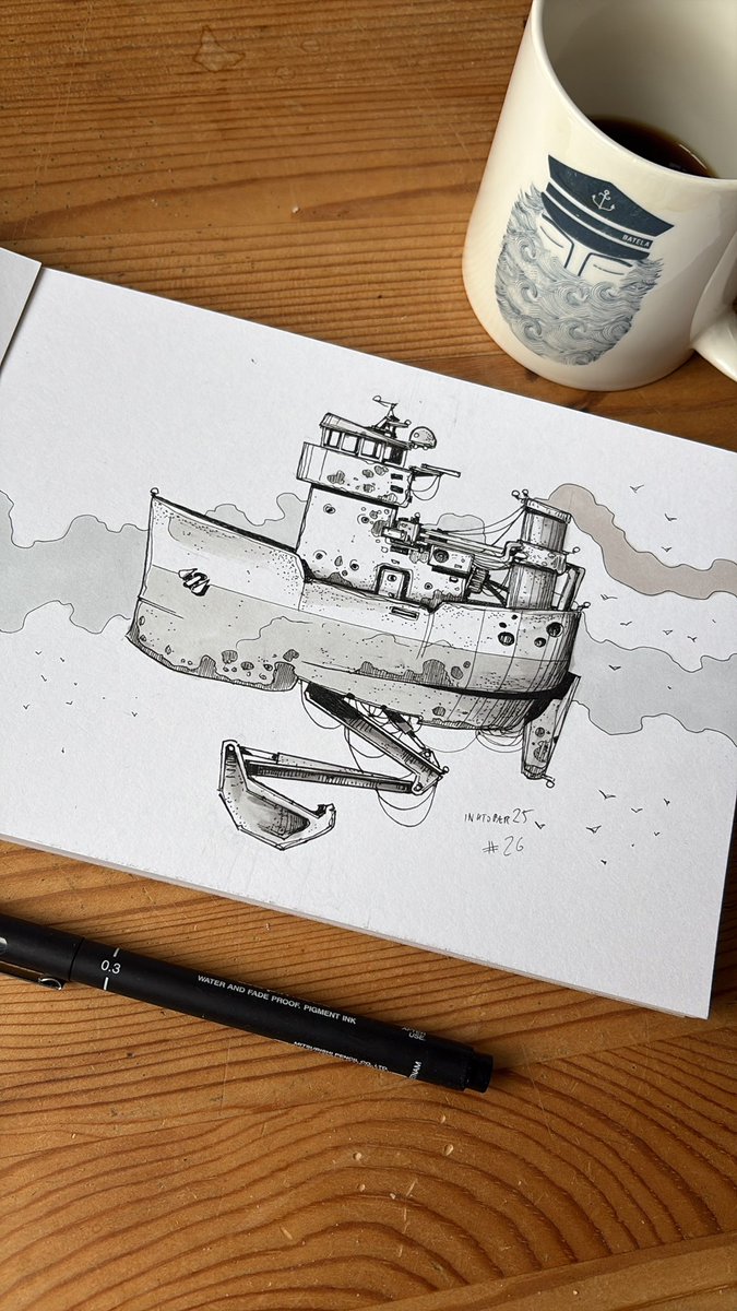 Puzzling, 26th #inktober