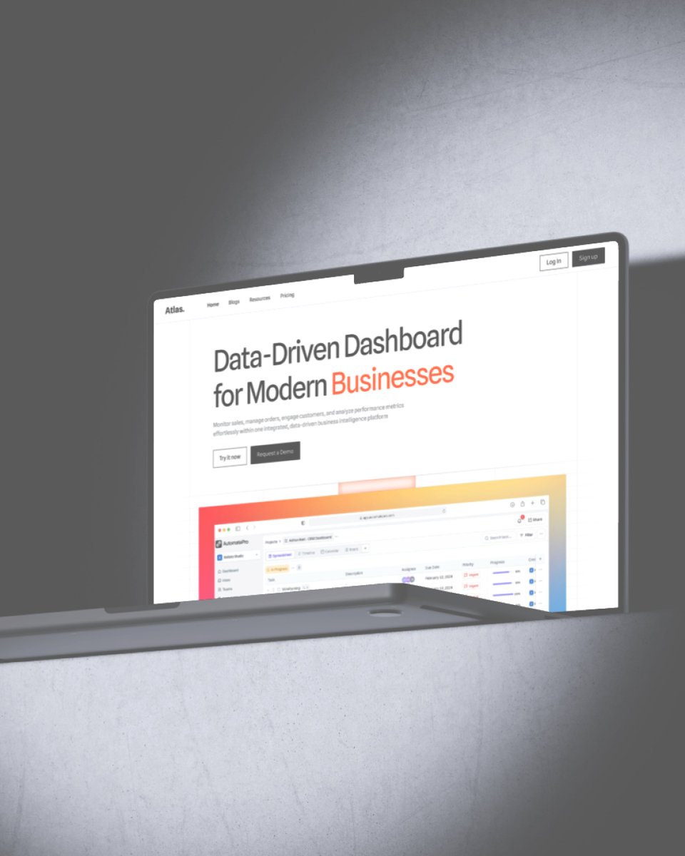 cx_deep_'s tweet image. Modern Business Landing Page

Crafted a clean and data-driven landing page focused on clarity, contrast, and conversion. Every section is designed to guide the user seamlessly — from discovery to action.

- Strong visual hierarchy
- Clear call-to-actions
- Balanced typography &amp;amp;…