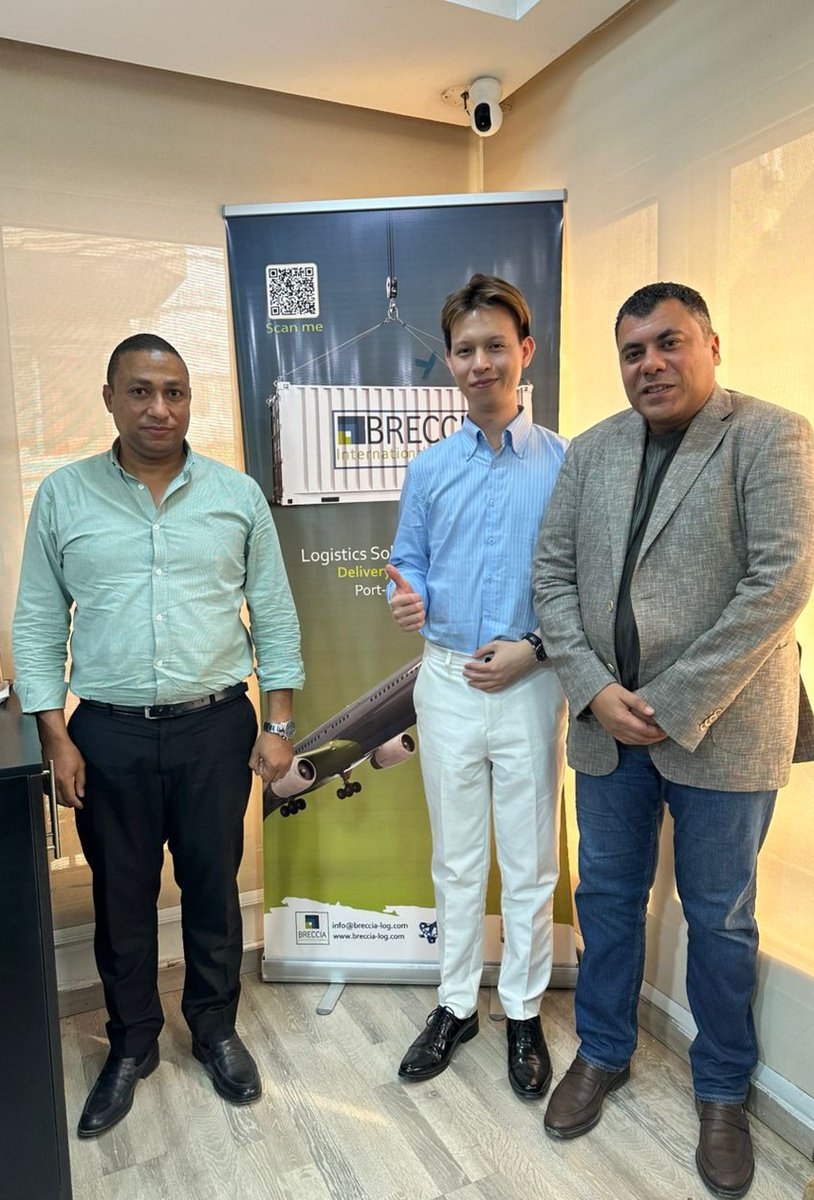 Yesterday, we were honored by the visit of our new Chinese board agent company, Mr. Jeremy, Overseas Manager, to our Cairo Branch.