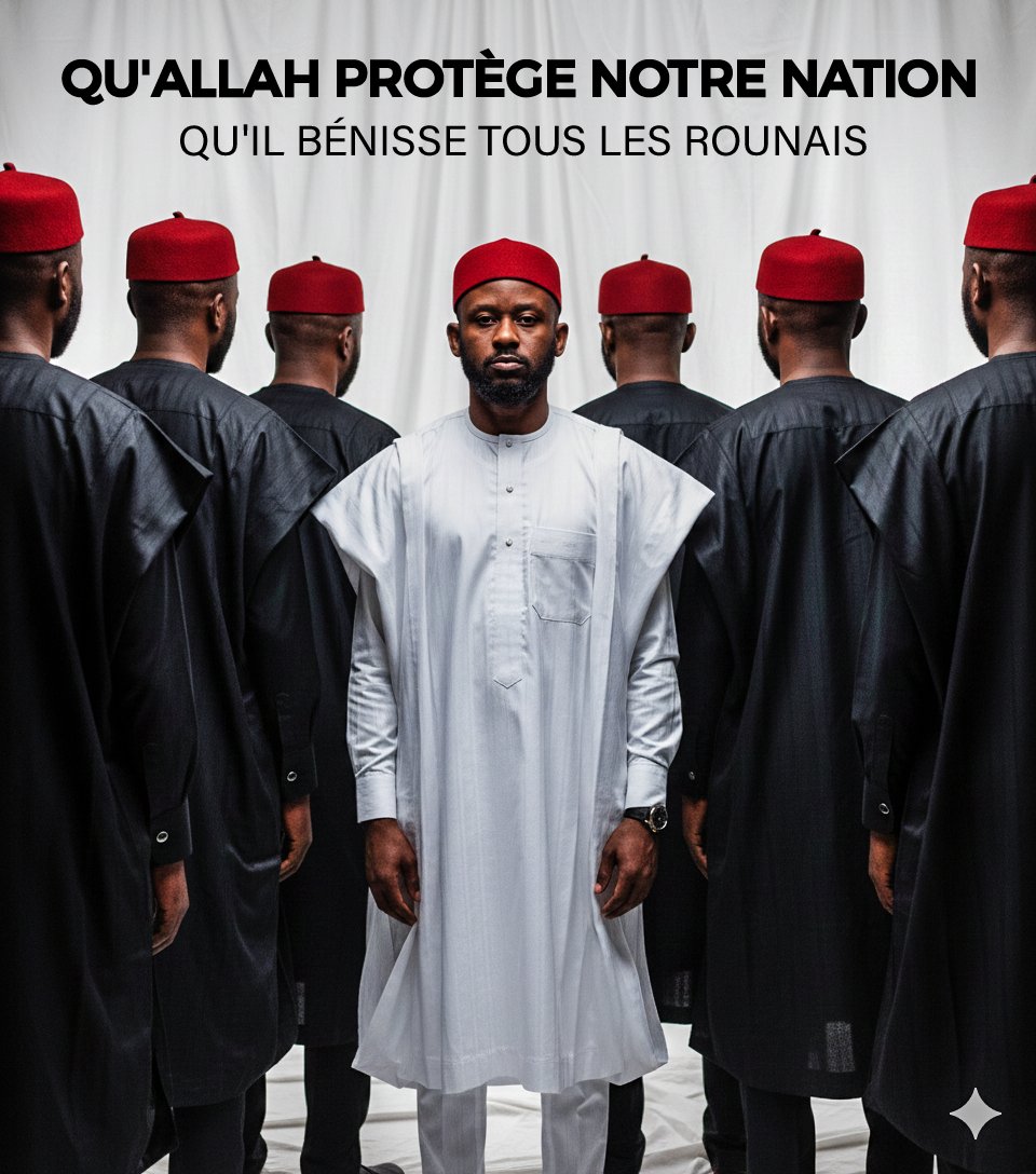 Qu’Allah protège le Cameroun,
Qu’Il bénisse ses fils et ses filles,
Et qu’Il guide notre nation sur le chemin de la LIBERTÉ, de la délivrance, de la paix et de la prospérité.

#FREEDOM ✊🏾