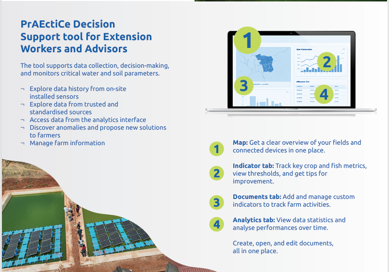 First look at the PrAEctiCe decision support tool

A tool that supports precision farming. The DST application makes farm data easy to manage and provides farmers and advisors with insights, metrics, and resources all in one place.

DOWNLOAD APP HERE: praectice.eu/decision_suppo…