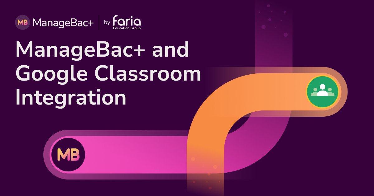✨ ManageBac+ now integrates with Google Classroom through Flow, enabling automatic synchronization of classes, assignments, and grades 📊🎓 Learn more about our recent Integrations 👉 hubs.li/Q03Q1mm90

#ManageBac #GoogleClassroom #Partnership #Automation #SIS #LMS