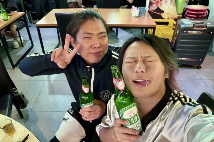 僕は長い間眠っていた。

あまりにも長く眠っていたので、あのデスマッチが夢の中で起きたことなのかどうか、もはや区別がつかない。

しかし現実であれ夢の中であれ、 <a href="/pinpinkoba/">アブドーラ小林　abdullah-kobayashi (本垢)</a> 小林クラスのみんなは懸命に生きてきた。
#ppw #hakka10th #小林クラス #長髪男タッグ