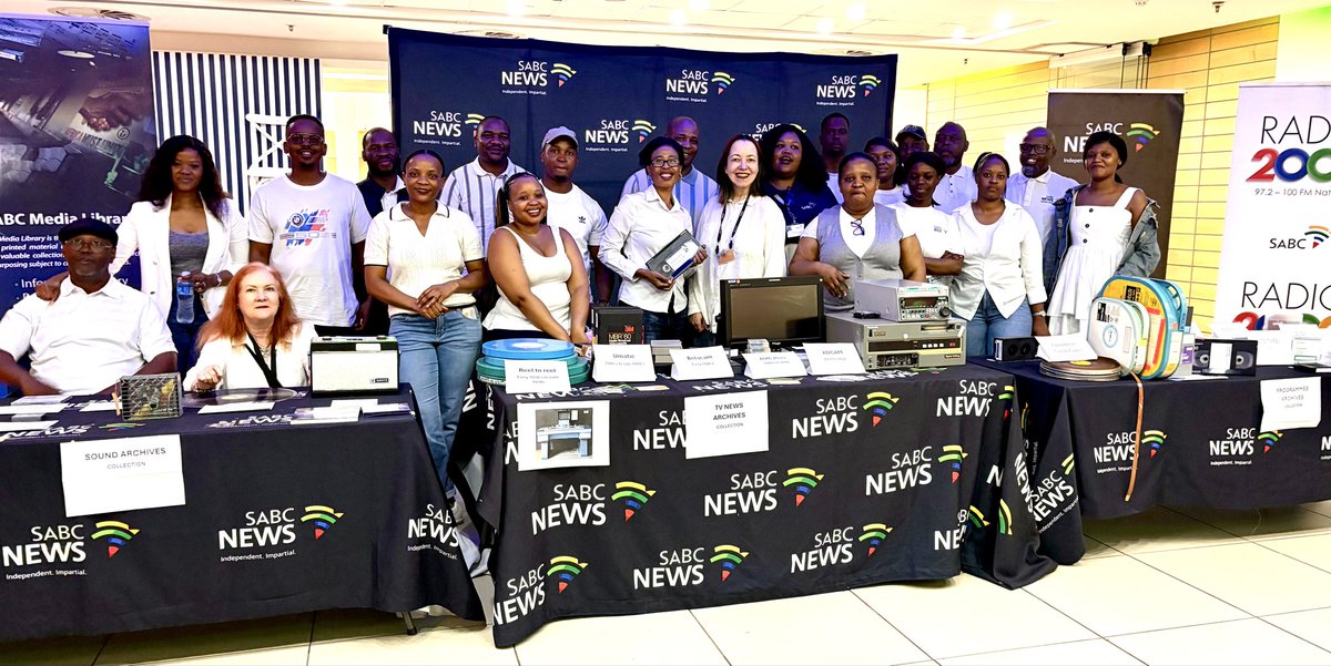 Happy World Day for Audiovisual Heritage &gt; all the SABC Archives celebrating together today! 

#WDAVH2025