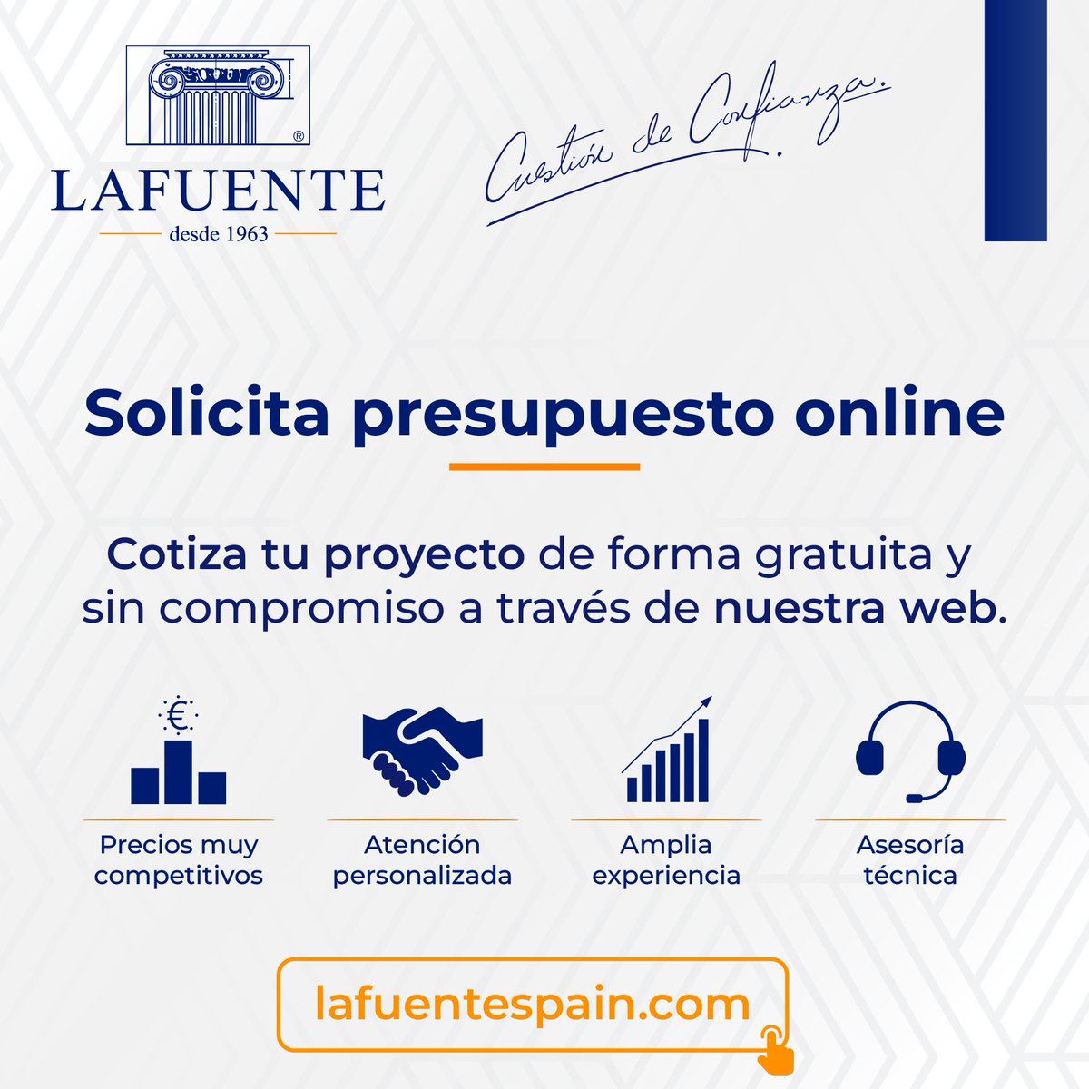 ¿Estás pensando en realizar una #obra o #reforma?

💰Cotiza tus soluciones constructivas a través de nuestra web de forma rápida, sencilla.

📲lafuentespain.com/presupuesto

#Construcción #SolucionesConstructivas #Presupuesto #Madrid #LAFUENTE #CuestióndeConfianza