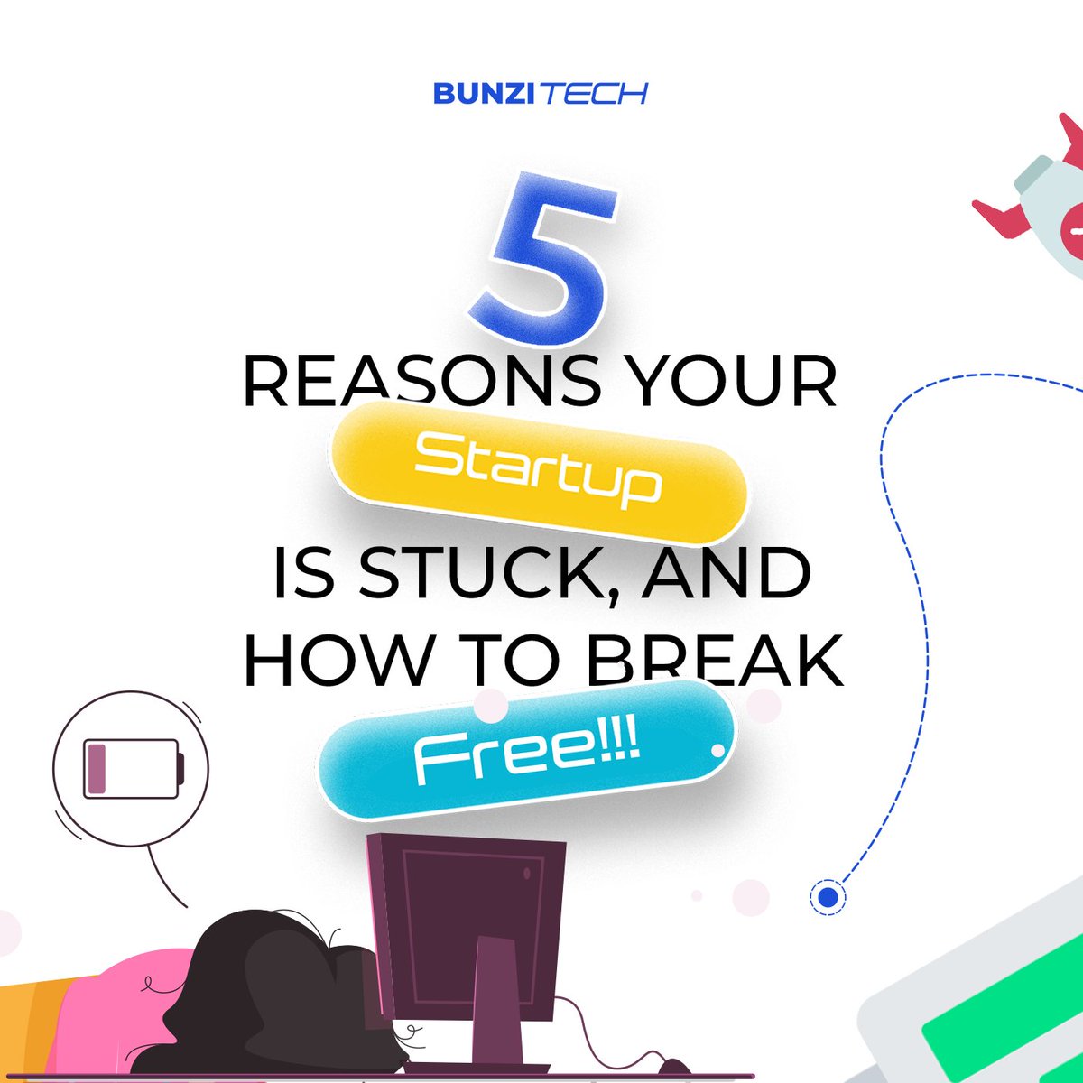 _bunzitech's tweet photo. This is how you're going to level up your business in November 

Know the problem and you're half way into solving it already 

So, here are 5 reasons why most startups struggle.

which do you agree with? https://t.co/83cYqmqM7C