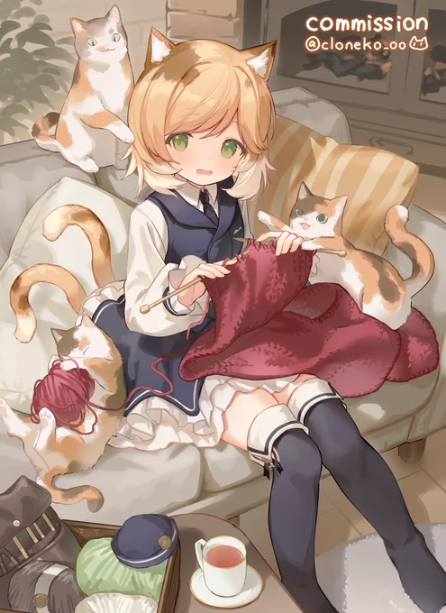 Skebにてリクエストいただきました! ムースちゃん