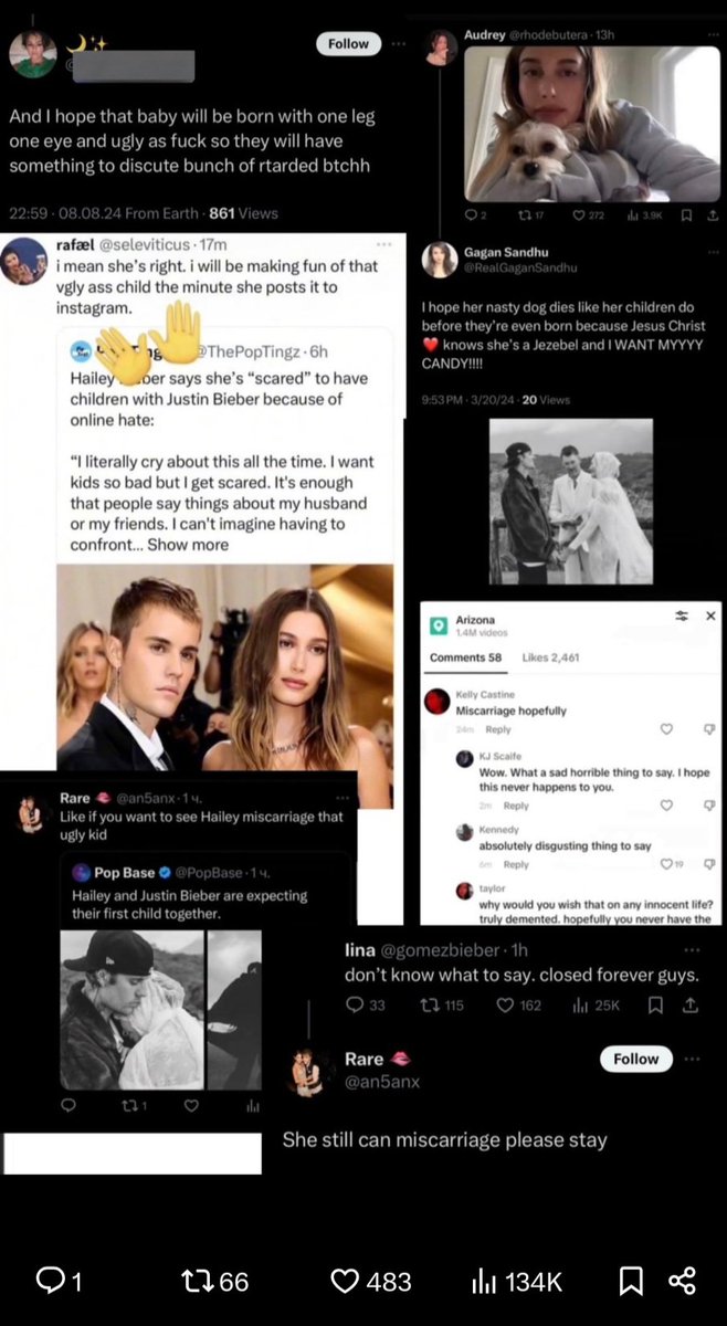 single_von's tweet image. But according to selena gomez fans its fair game to bully a baby &amp;amp; to wish Hailey to have a miscarriage??
What i find more disgusting is how selena gomez has treated her kidney donor..&amp;amp; all the bullying she has had her fans direct to Hailey Bieber..in her name!
But thats just me!