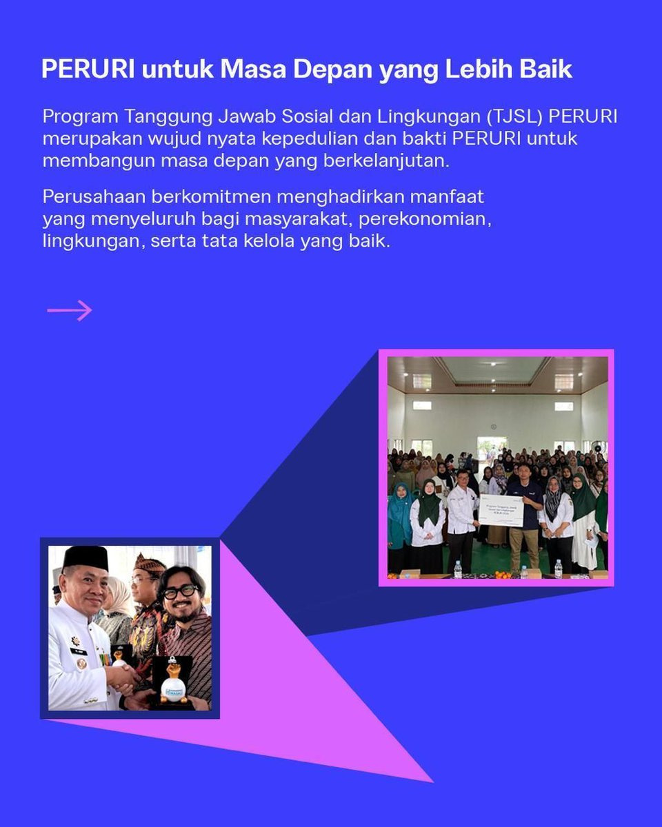 jakaperfect's tweet photo. Melalui Program TJSL, PERURI berkomitmen membangun lewat empat pilar utama: Sosial, Ekonomi, Lingkungan, Hukum dan Tata Kelola.

#PerusahaanTeknologiHighSecurity #InnovationforASovereignFuture #KemajuanBerdaulat #InovasiKeamananTinggi #PeruriGovTechIndonesia
#TrusteeOfSovereignty https://t.co/2cbLnXWecf