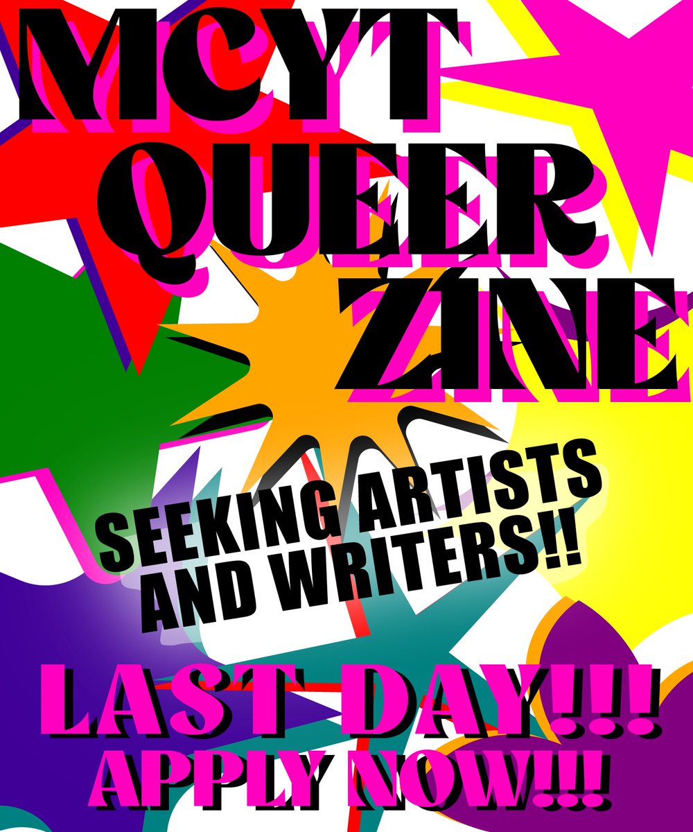 MCYTQueerZine's tweet photo. An MCYT zine focused on queerness in MCRP!

Applications close TONIGHT October 27th at 11:59 PST.

Check out out the pinned post for the form and more details!!

#mcyt #VampiresSMP #HermitCraft #lifeseries #qsmp #yogscast #mcsr #lifestealSMP #empiressmp #bitsmp #statesmp https://t.co/UoweDoUbI0