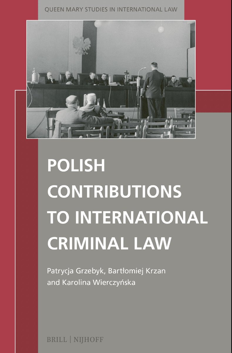 Finally out and available in open access at brill.com/display/title/….
On the cover a photo from the trial of Rudolf Hoess, Commander of the Auschwitz Camp, before the Polish Supreme National Tribunal. About this and many more trials and efforts, you can read in our book:)