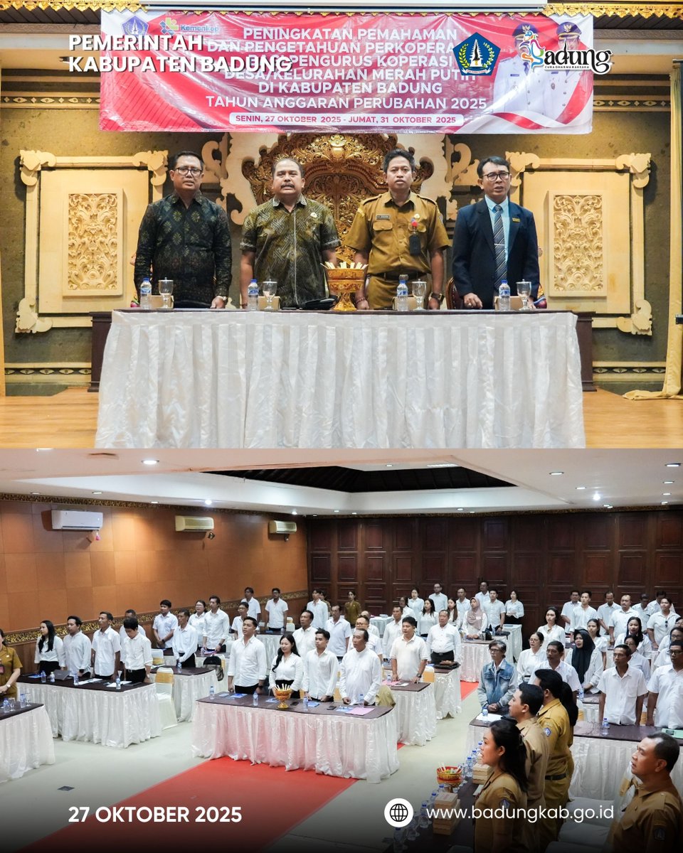Diskop UKMP Badung Gelar Diklat Pengurus Koperasi Desa/Kelurahan Merah Putih untuk Tingkatkan Kapasitas SDM dan Pemahaman Tentang Perkoperasian

badungkab.go.id/kab/berita/671…