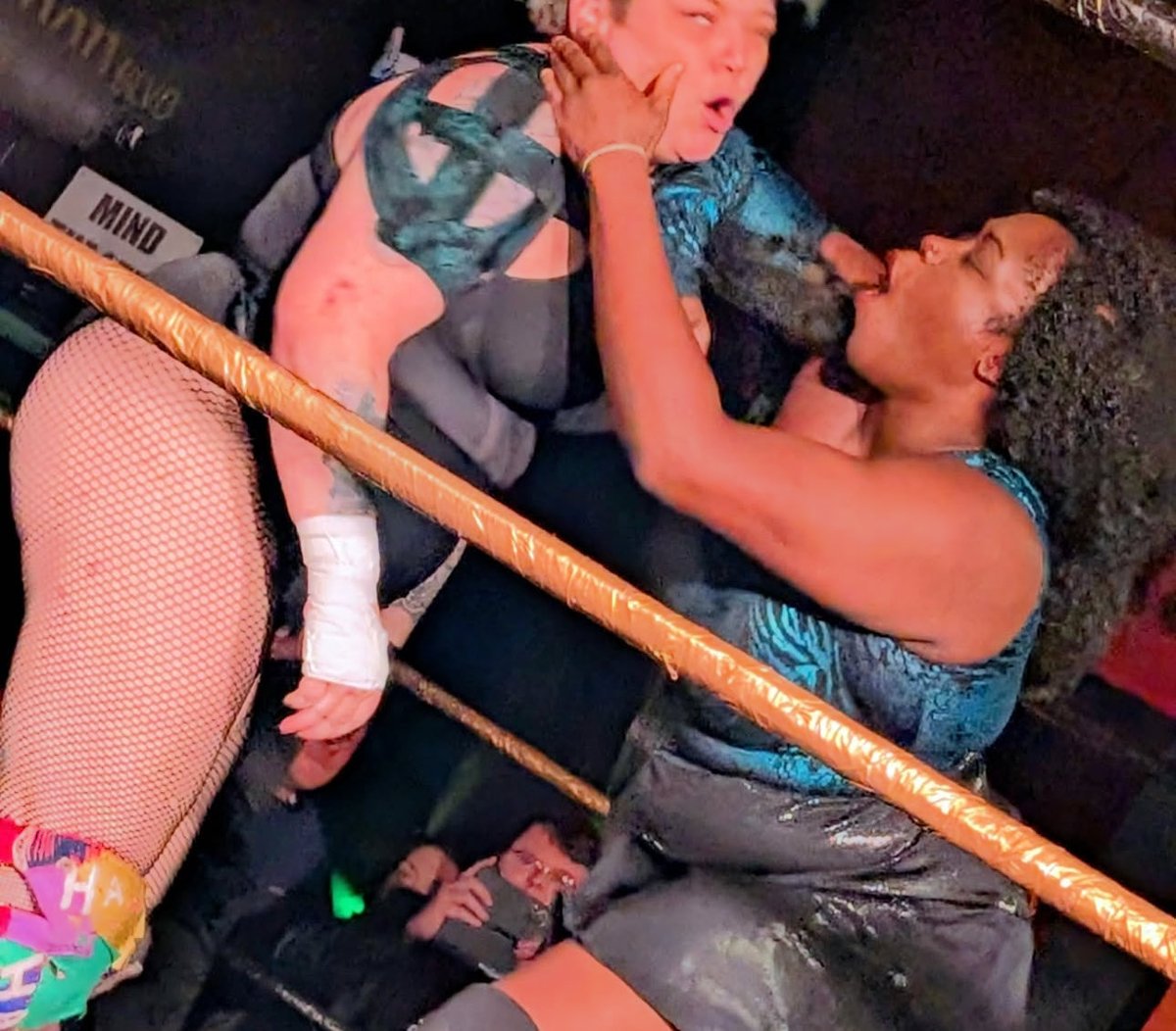 Gonnnna knock out this Monday like it’s Me and Mickie All over again…. #prowrestler