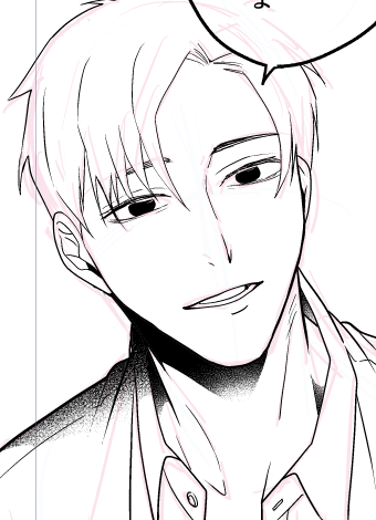 ネームが一個終わったので合間にIGM同人誌をチョコチョコ描いてます😄