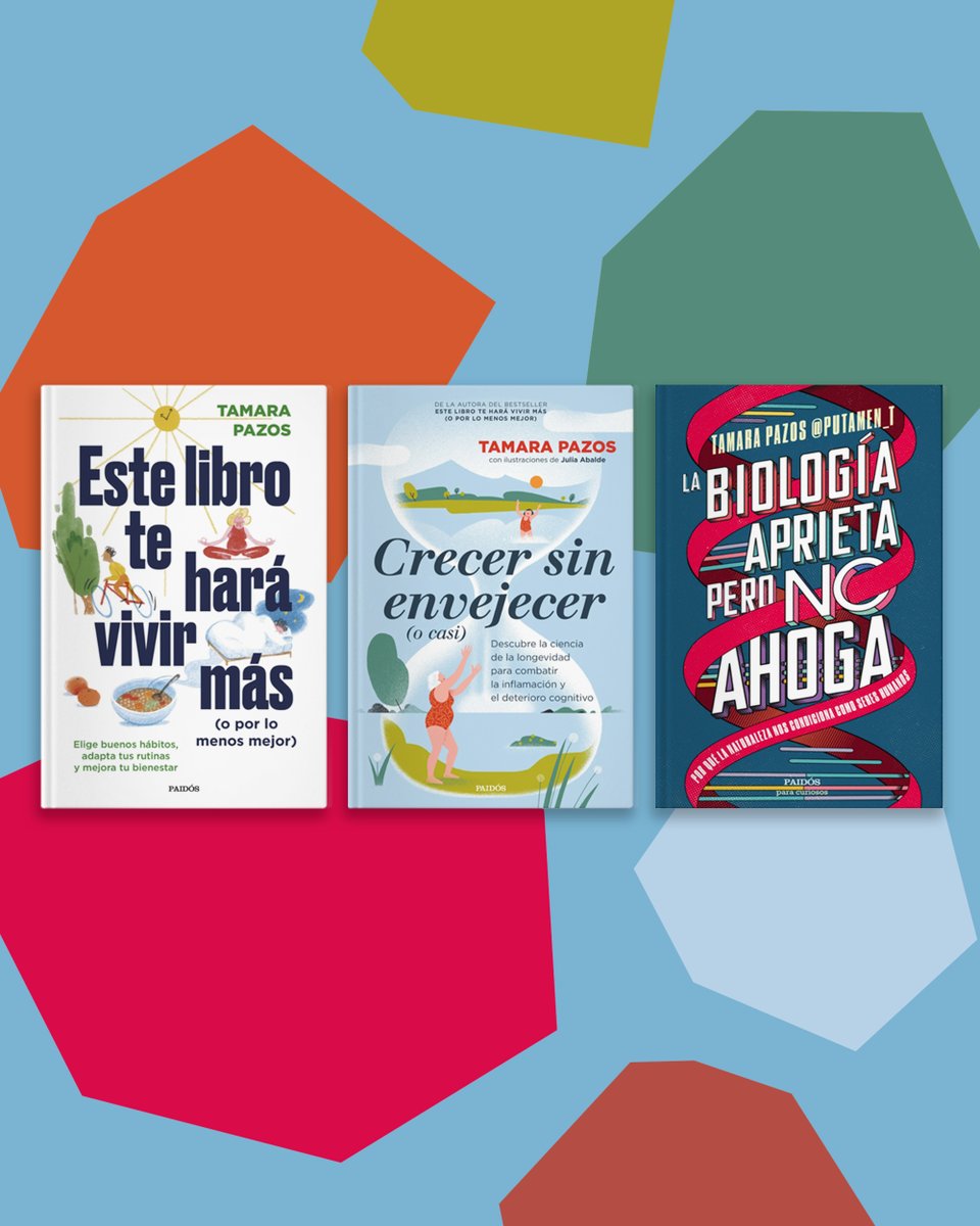 .@putament, autora del bestseller ESTE LIBRO TE HARÁ VIVIR MÁS, presenta CRECER SIN ENVEJECER (O CASI), una guía para aplicar la ciencia de la longevidad a tu día a día. Cuida tu salud hormonal, cuerpo y mente para vivir mejor por más tiempo.
short.do/EWtpJA