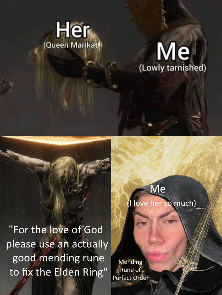 Based on a true story btw #ELDENRING 

🔗 u/Ghost664