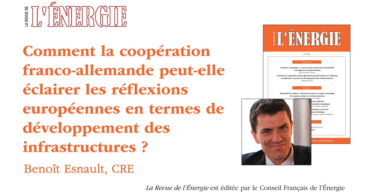 Comment la #coopération #franco-#allemande peut-elle éclairer les réflexions #européennes en termes de développement des #infrastructures ?, par B. Esnault <a href="/CRE_energie/">CRE</a>. Une réflexion proposée lors du 2nd dialogue franco-allemand sur l’#énergie à Berlin. bit.ly/469dH7W