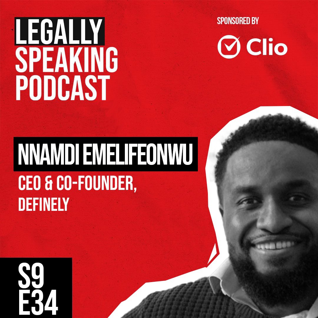 Freshfields Lawyer to Global AI Founder!

Nnamdi Emelifeonwu built Definely before the world started shouting about AI, now it’s transforming how top firms work with contracts.

🎧 Watch the full <a href="/LegalSpeakPod/">Legally Speaking Podcast ™️</a>, sponsored by <a href="/goclio/">Clio</a> episode here 👉 spotify.link/FyecsmjMNXb