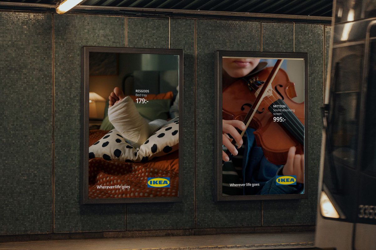 🏡<a href="/IKEA/">IKEA</a> lanza una campaña sin mostrar productos, con el precio como símbolo de los cambios en la vida.
“Wherever Life Goes” es un reflejo de los momentos vitales que modifican la relación de las personas con el hogar.
|| Más info 👉🏽 reasonwhy.es/actualidad/ike…